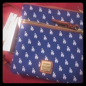 Dooney & Burke LA Dodger crossbody purse